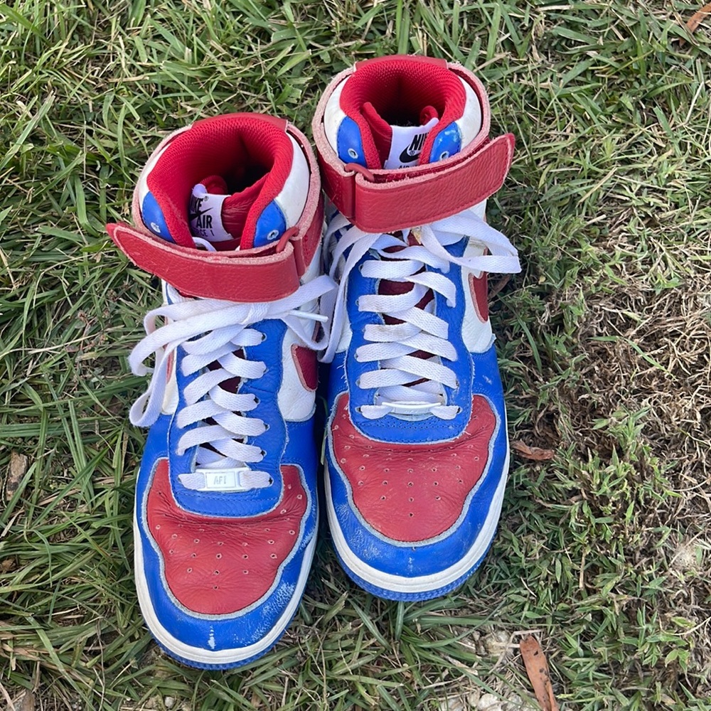 Custom Nike Air Air Force 1 size 8 shoes
